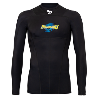 Signature D - AA Compression LS Top NZSR Hurricanes - Mens