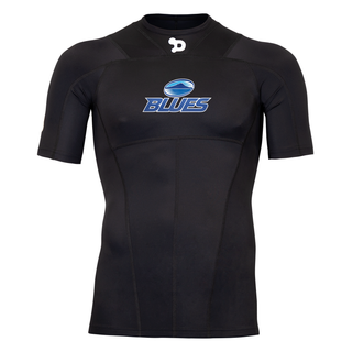 Signature D - AA Compression SS Top NZSR Blues - Mens