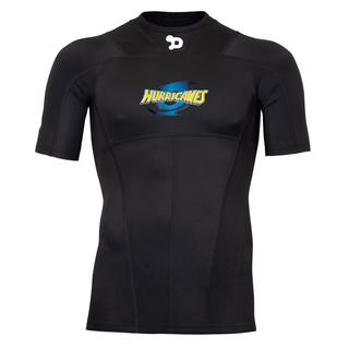 Signature D - AA Compression SS Top NZSR Hurricanes - Mens