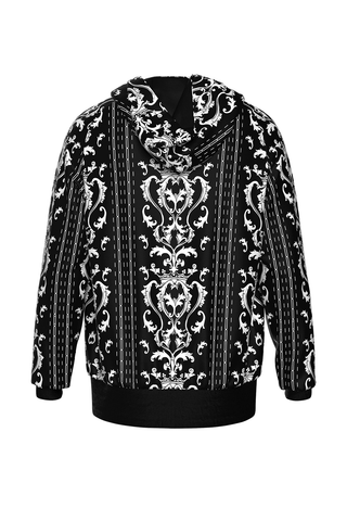 Ronaldinho Bruxo Baroque Zip Hoodie - Men's