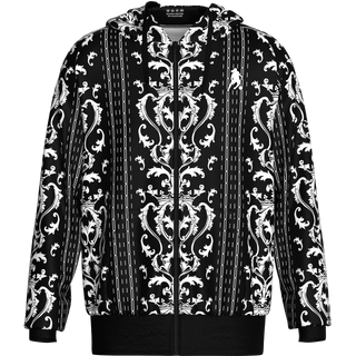 Ronaldinho OBruxo Baroque Zip Hoodie - Men's