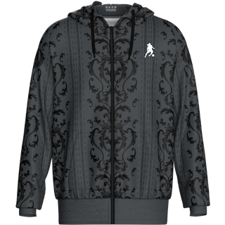 Ronaldinho OBruxo Baroque Zip Hoodie - Men's