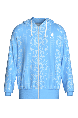 Ronaldinho Bruxo Baroque Zip Hoodie - Men's