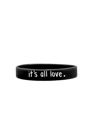 It's All Love Silicone Bracelet