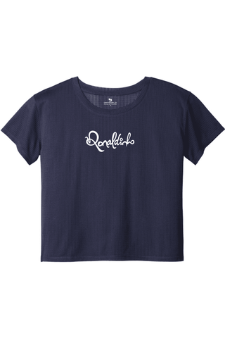 Ronaldinho Bruxo Mesh Crop Tee