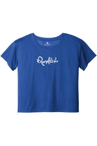 Ronaldinho Bruxo Mesh Crop Tee