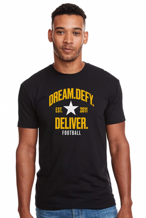 DDD Football Short Sleeve Crew T-Shirt