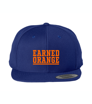 Dutch Lions "Earned Orange" Flat Brim Snapback