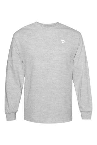 Haute D Essentials - Mens Oversized Heavyweight Cotton Long Sleeve Tee