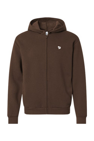 Haute D Essentials Eco Fleece Full-Zip Hoodie