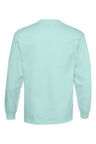 Haute D Essentials - Mens Oversized Heavyweight Cotton Long Sleeve Tee