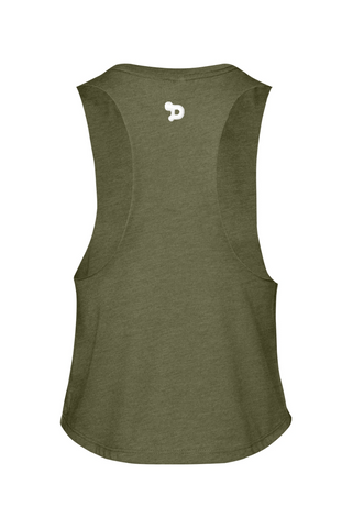 Haute D Essentials - Women's Racerback Cropped Tank