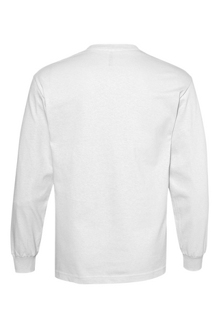 Haute D Essentials - Mens Oversized Heavyweight Cotton Long Sleeve Tee