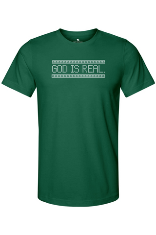 TJ53 God Is Real Holiday Tee