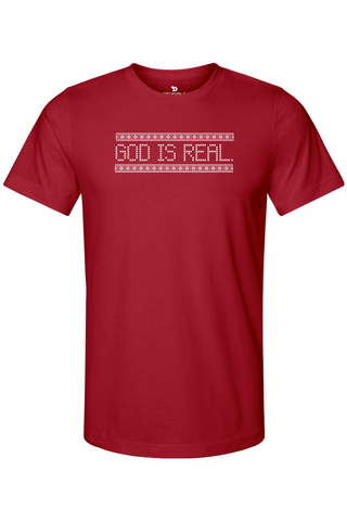 TJ53 God Is Real Holiday Tee