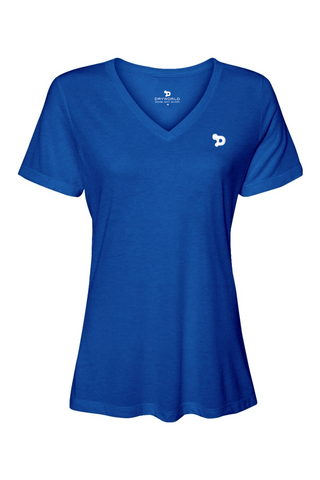 Haute D Essentials - Womens V-Neck T-Shirt