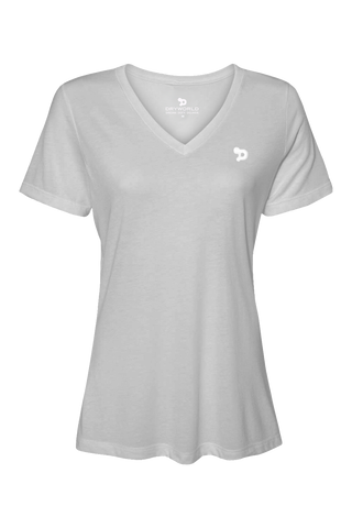 Haute D Essentials - Womens V-Neck T-Shirt