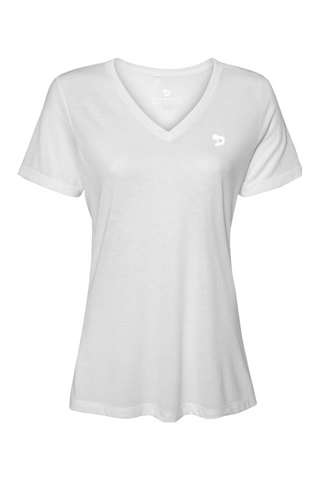 Haute D Essentials - Womens V-Neck T-Shirt