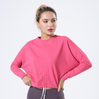 HauteD - DK LS Scrunch Sweatshirt