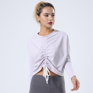 HauteD - DK LS Scrunch Sweatshirt