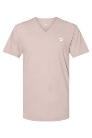 Haute D Essentials - Mens Eco V-Neck Tee