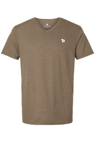 Haute D Essentials - Mens Eco V-Neck Tee