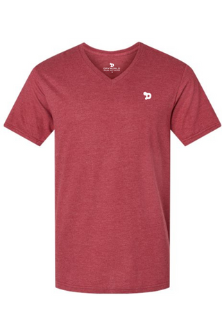 Haute D Essentials - Mens Eco V-Neck Tee