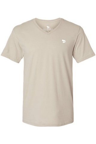 Haute D Essentials - Mens Eco V-Neck Tee