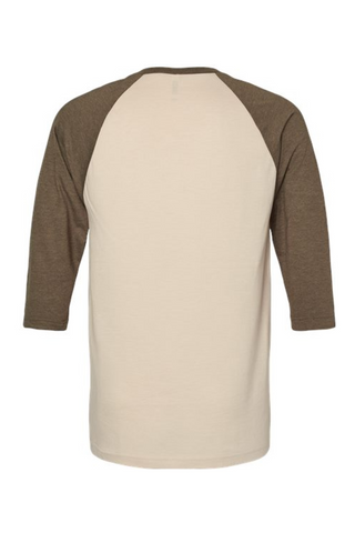 Haute D Essentials - Mens 3/4 Sleeve Eco T-Shirt