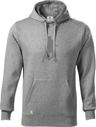 Ronaldinho Big O Bruxo Cotton Hoodie Tone on Tone - Men's