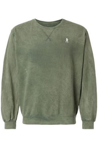 Ronaldinho Bruxo Premium Fleece Mineral Wash Crewneck Sweatshirt