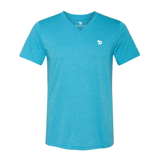 D Triblend Short Sleeve V-Neck T - Men's