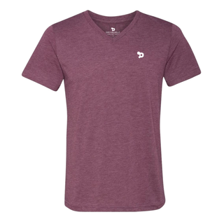 D Triblend Short Sleeve V-Neck T - Men's