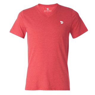 D Triblend Short Sleeve V-Neck T - Men's