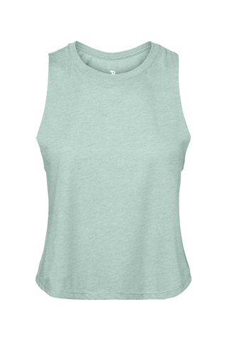 Haute D Essentials - Women's Racerback Cropped Tank