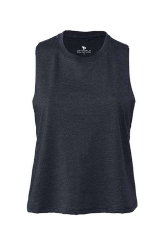 Haute D Essentials - Women's Racerback Cropped Tank