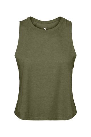 Haute D Essentials - Women's Racerback Cropped Tank