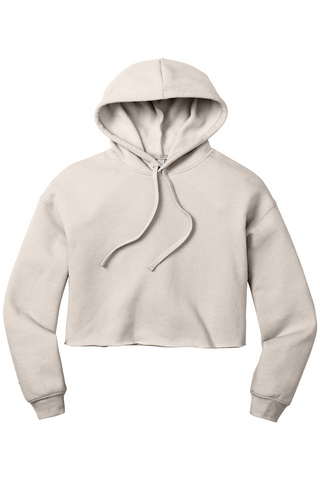 Haute D Cropped Fleece Hoodie