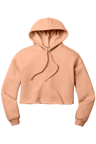 Haute D Cropped Fleece Hoodie