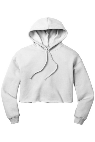 Haute D Cropped Fleece Hoodie